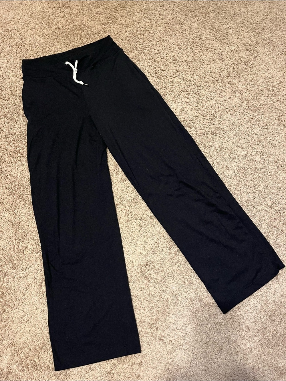 ZYIA Active Black Performance wide leg